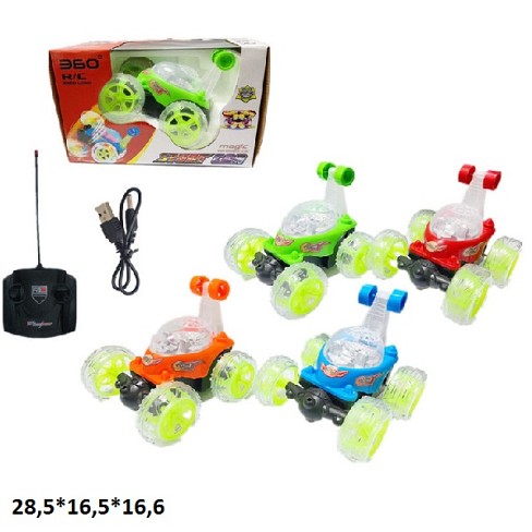 Перевертиш радіокерований, з музикою і світлом, на акумуляторі, в коробці 869-21 р.28,5*17,5*16,5см