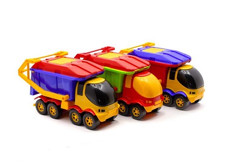 Автомобіль Панда сміттєвоз" Мак5175 самоск.рухл.завантаж.мех. + контейнер 43x26x21см"