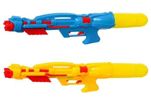 Водяний автомат M 5578 (60шт) помпа, розмір великий, 38см, 2 кольори, кул, 19,5-43-6,5см