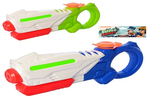 Водяний бластер MR 0193 (48шт) помпа, розмір середній, 34см, 2 кольори, кул, 20-42-5см