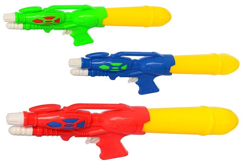 Водяний автомат MR 0235 (96шт) помпа, розмір середній, 31см, 3 кольори, в кульку, 14-31-6см