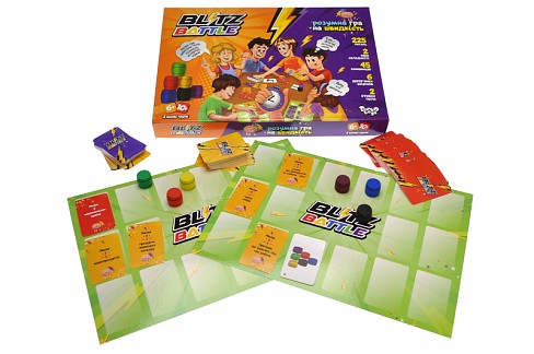 Настільна розважальна гра Blitz Battle" укр (10) ПокG-BIB-01-01U"