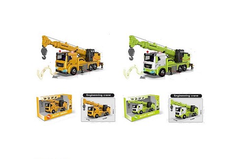 Будтехніка 199-1C/1D автокран метал.інерц.батар.муз.світ.2кол.кор.27*9,5*15 /48/