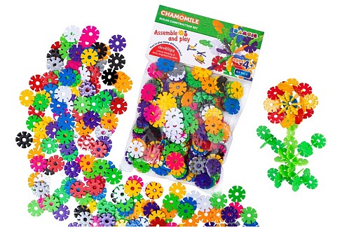 Конструктор Ромашка № 2", арт 122/2, вініловий пакет, Набір дитячий  Bamsic"