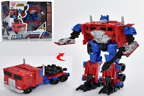 Трансформер 1081 (12шт) TF, робот+машинка, 21см, в кор-ці, 23,5-27,5-10см