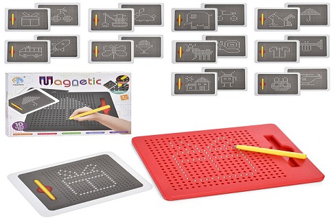 Дощечка магнітна YM 2021-5 (60/2) 11 карток з прикладами, в коробці