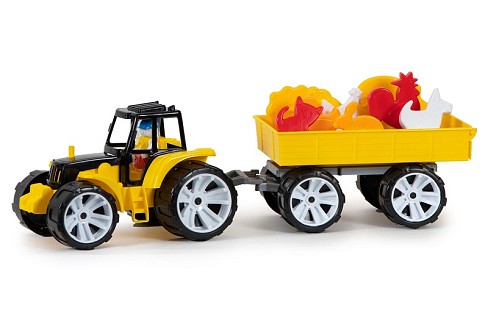 Трактор Ферма   кольоровий BAMSIC, Пол007/12