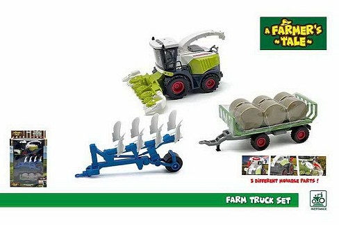 Комбайн 550-13 C (24/2) підсвічування, звук, інерція, плуг, причеп, вантаж, рухомі елементи, в короб