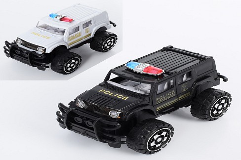 Джип L8820B (105шт) інер-й, поліція, 2шт, 12,5см, в кульку, 22-20-7см