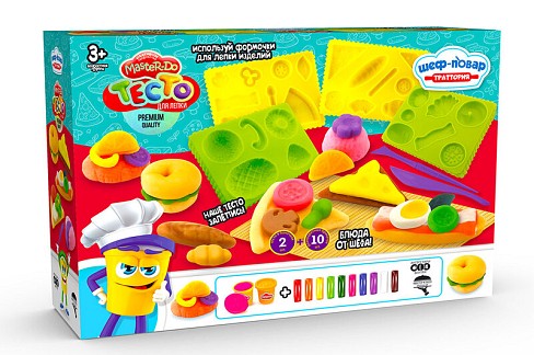 Тісто для ліплення Master Do Шеф-кухар.Траторія" укр (6) TMD-17-04U"