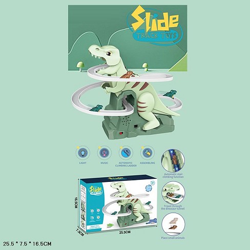 Трек арт. 551A-619 (60шт/2) батар. світло,звук, короб. 25,5*7,5*16,5см