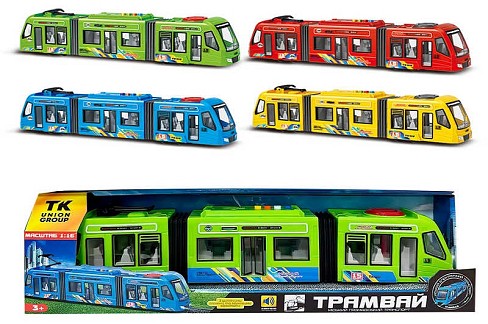 Трамвай 60147 (48/2) 4 кольори,АвтоЕксперт", УКР. МОВА,пісні,віршики,звук транспорту, правила дорож"