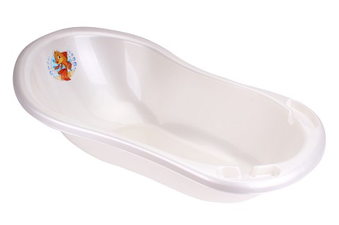 Ванночка біла перламутр 90 см Тех8409