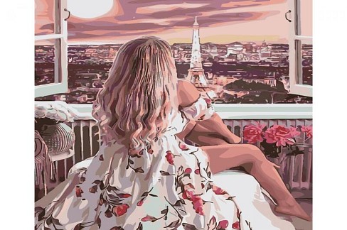 Картина по номерах SY6509 Розкішний вид", розміром 40х50 см"