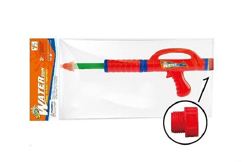 Водяна зброя арт. YS385 (96шт/2) з  арт. YS330 (96шт/2) з насосом 28*7*14 см, 2 кольори в пакеті