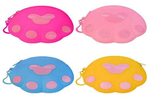 Гаманець дитячий арт. С44413 (200шт) силікон 13*11 см 4 мікс