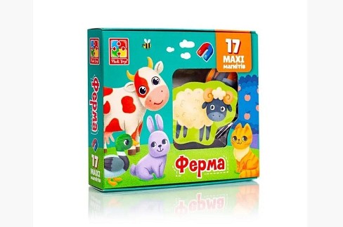 Набір магнітів Ферма" VT3106-24 (укр)"