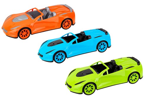 Автомобіль-кабріолет (оранж.,голуб.,салат.) Тех3787