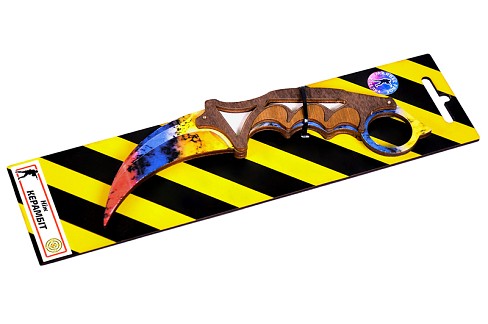 Сувенірний ніж, модель «КЕРАМБІТ ВЕСЕЛКА»  KAR-R