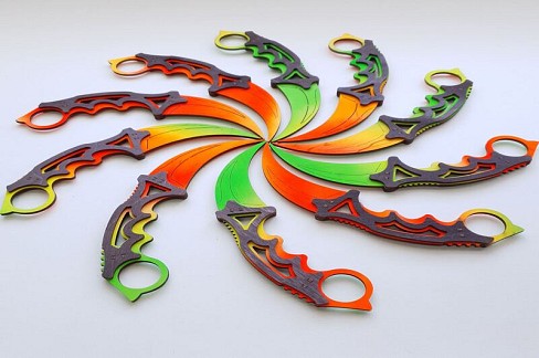 Сувенірний ніж, модель «КЕРАМБІТ ULTRA» пакет 5 шт  312314 УПАК5шт