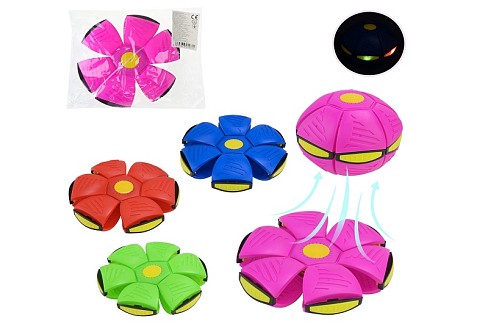 М'яч трансформер арт. 87008C3 (96шт/2)  21 см 4 кольори у пакеті 28*26*3 см