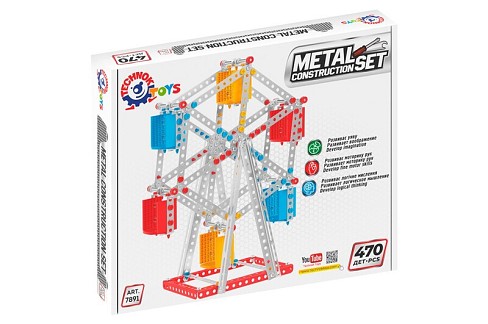 Конструктор металевий Оглядове колесо" (470 деталей)  Тех7891"