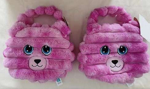 М'яка сумочка арт. MJ2421 (24шт) ведмедик 7*9""