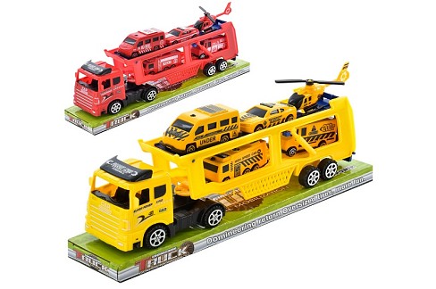 Трейлер MR892-43-48 (60шт) інерція,30см,техніка 5шт,2 види, в слюді 32-13-6,5см