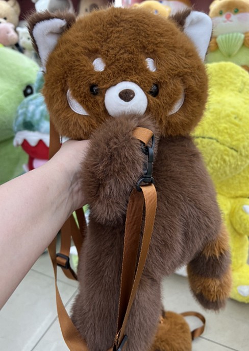 М'яка сумка іграшка арт. K46706 (90шт) Панда 32см