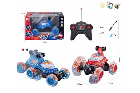 Трюкач р/к JT618 акум.USB.муз.світ.2кол.кор.28,2*14*17,5 /30/