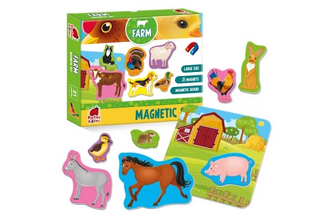 Magnetic set Farm" with board  RK2090-01"