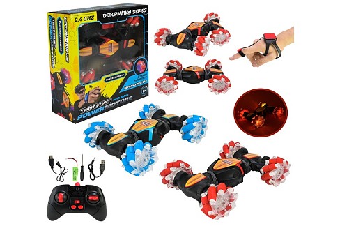 Машина р/к арт. PM3409 (36шт) POWERMOTORS" 2 кольори акум,світло,звук,у короб.26,5*8,5*28см"