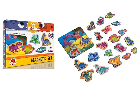 Magnetic set Dinosaurs" with board RK2090-03"