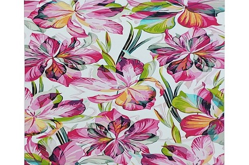 Картина по номерах Яскраві іриси SY6853 Strateg з лаком та рівнем розміром 40х50 см