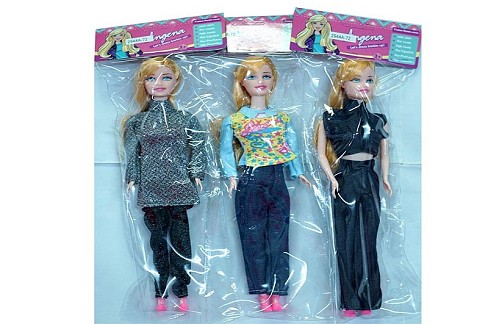 Лялька типу Барбі арт. 2944A-72 (240шт/2) 3 види, в верхньому одягу пакет 29 смсм