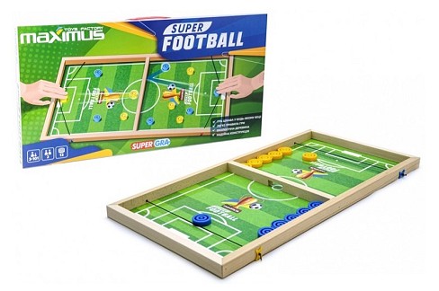 Настільна гра Super Football" СУПЕРГРА 5479  (поле,12шайб,2рез.2фікс)"