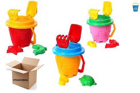 Пісочний набірЗамок" Тех2278УПАК10шт"