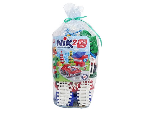 Конструктор дитячий NIK-2" (104 дет.) (кульок)  Юн1870"