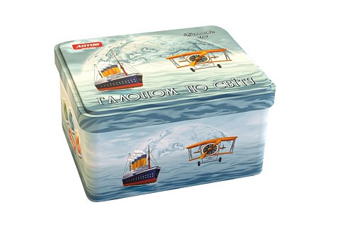 Галопом по Світу (card) в жестяній банці Ост1342