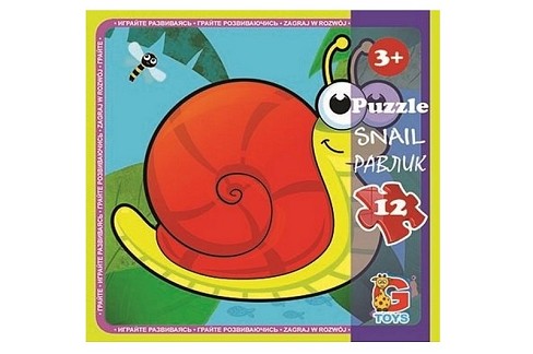 Пазли ТМ G-Toys" із серії "Комахи", 12 ел.  LI02"