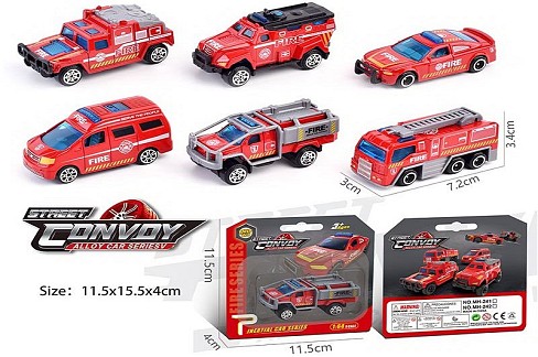 Машина мет. арт. MH-241 (576шт/2)  6 видів, планшет. 11,5*4*11,4см