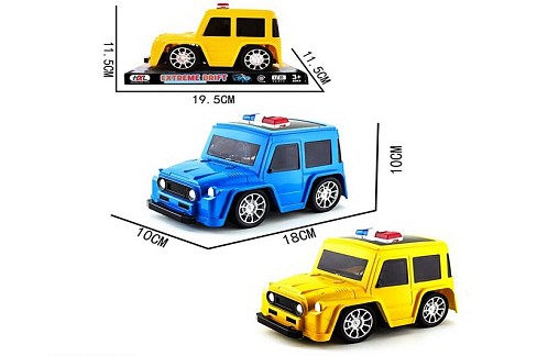 Машина поліцейська арт. 12026-4 (180шт/2)   2кольори,  пакет 19,5*11,5*11,5см