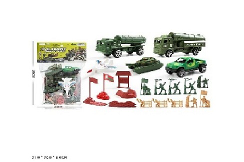 Військовий набір арт. 0055-S111 (180шт/2)танки, машина, фури, прапори, військові, аксесуари, пакет 2