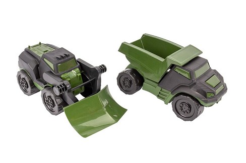 Військова техніка: самоскид та грейдер Тех9345