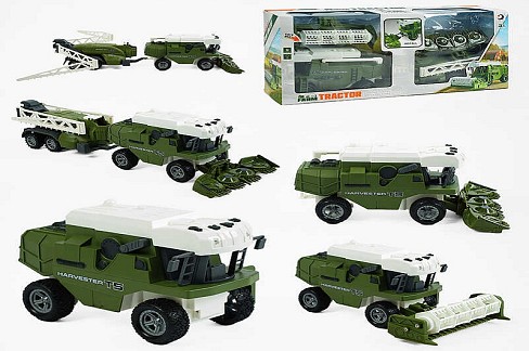 Комбайн 1907-9 (18) підсвічування, звуки, мелодії, інерція, знімне навісне обладнання, причеп, у кор