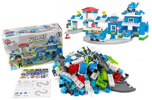 Конструктор Поліцейська дільниця" 180 деталей Тех8447"