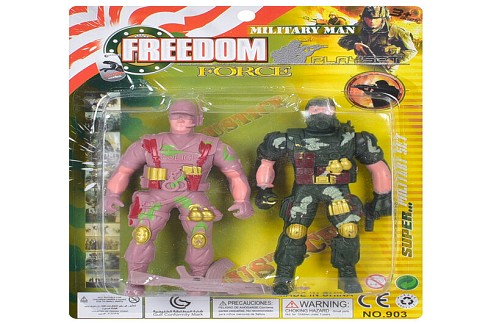 Набір з фігурками 903 (180шт) солдат 13см, зброя, 2 шт на листі, 22-16,5-3см