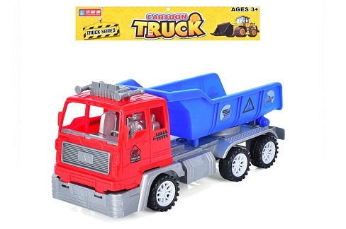 Самоскид 708-100 (48шт) 27см, інерція, рухомі деталі, в кульку, 28,5-25-10см