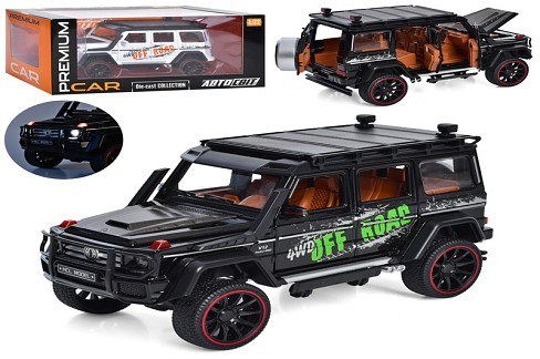 Джип AP-1864 (12шт) АвтоСвіт,22см, 1:22, метал, інерц, зв, св, кол, бат (табл), в кор-ку, 29-15-14,5