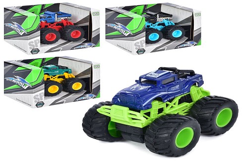 Машина 610JY (48шт) 8,5см,інерція,метал,4 види,в кор-ці 14-8-10см